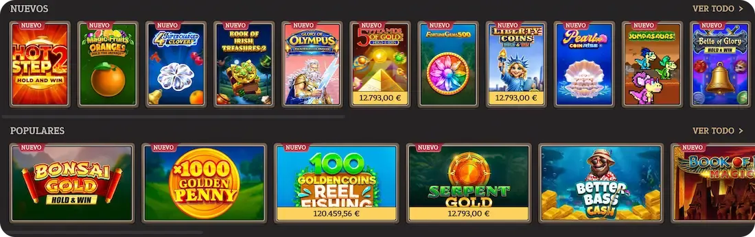 tragamonedas del casino spinboss